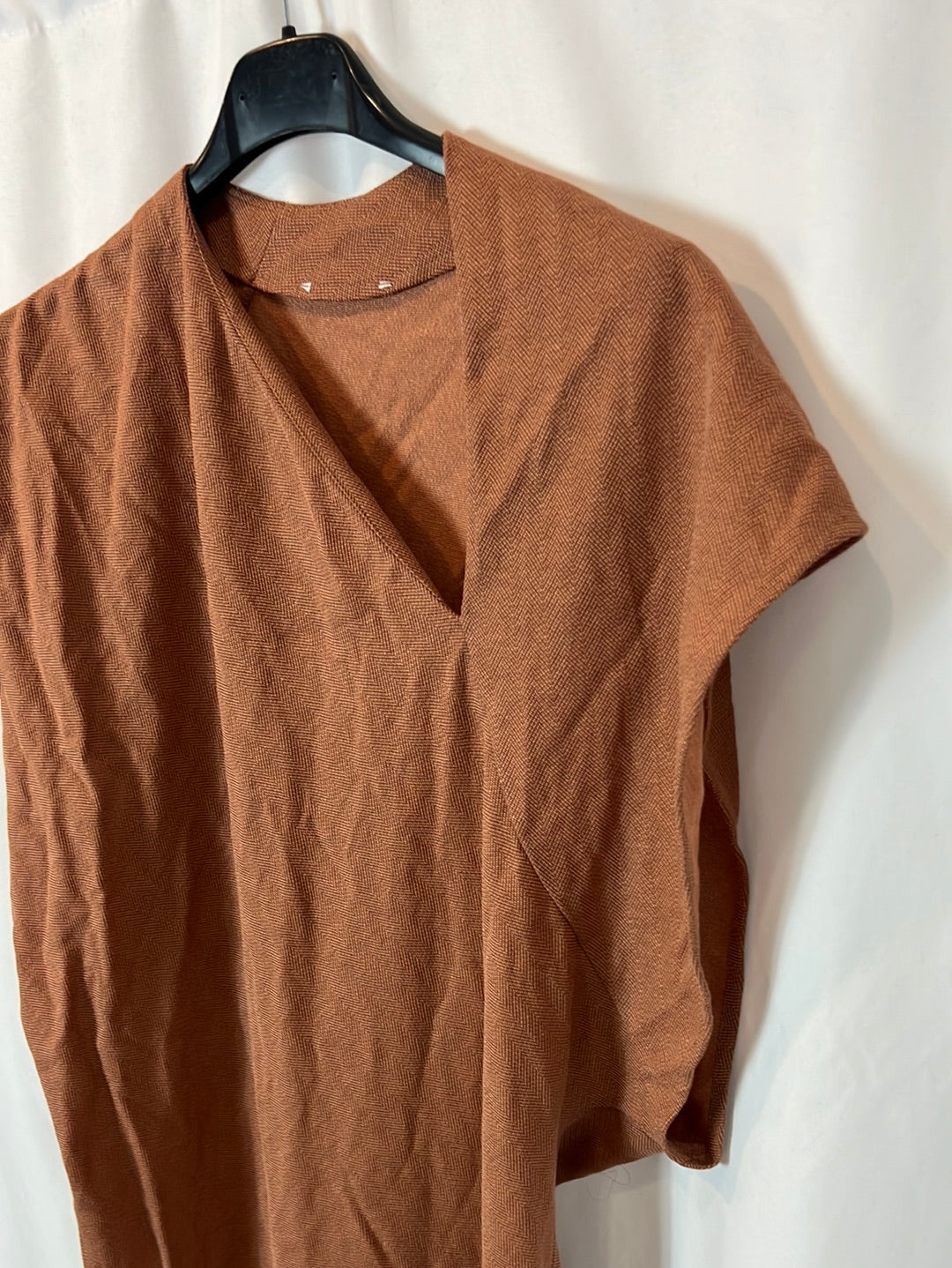 ZARA. Long textured dress. TS