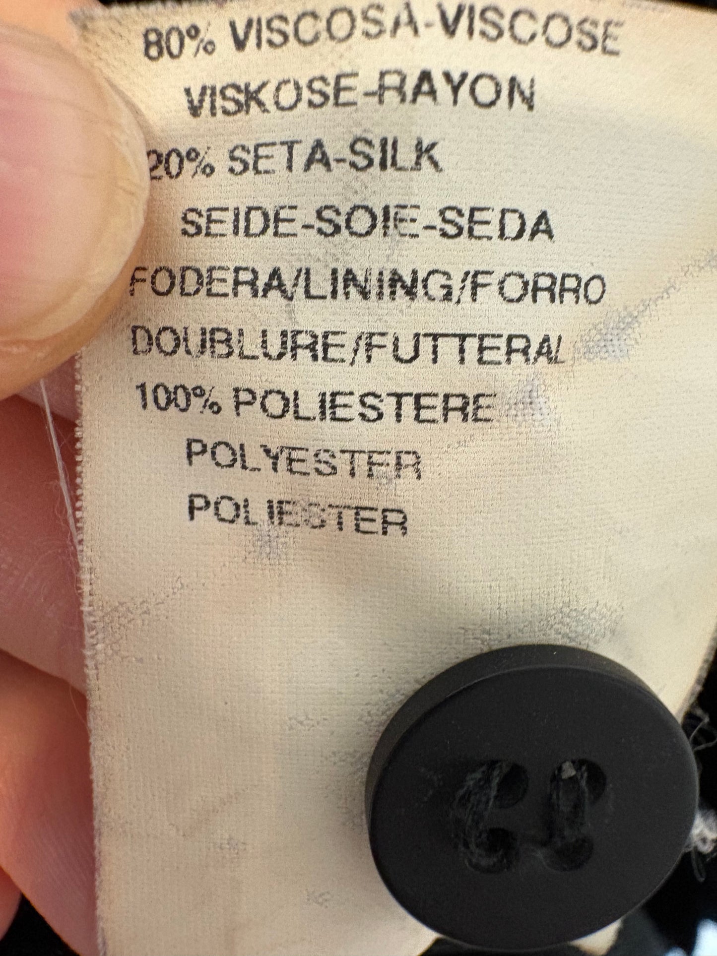 WINDSOR. Navy blue cashmere blazer. T 38