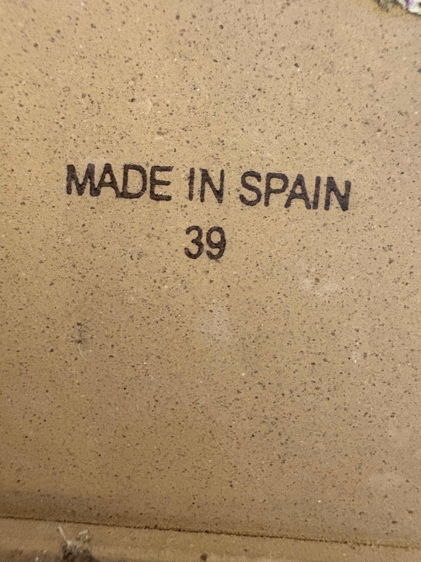 MÁS 34. Sandalias plana snake. T 39