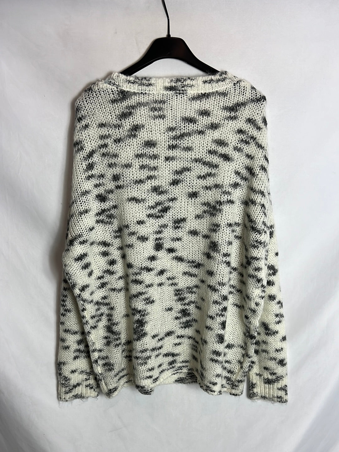 ZARA. Jersey bicolor apertura. T M