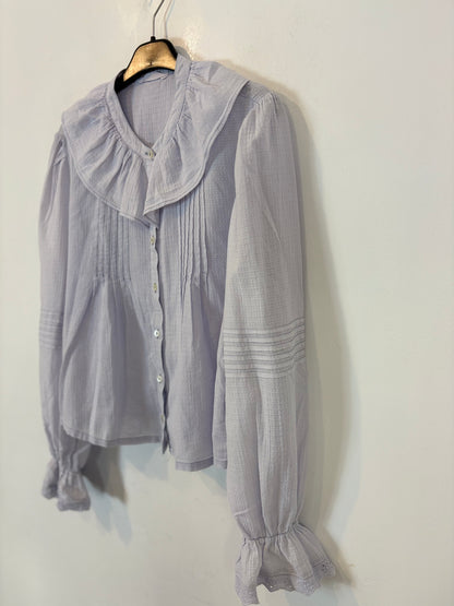 SPRINGFIELD. Blusa fluida azul claro