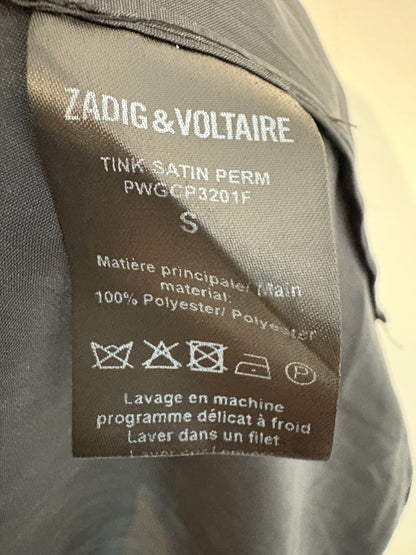 ZADIG&VOLTAIRE. Blusa negra fluida