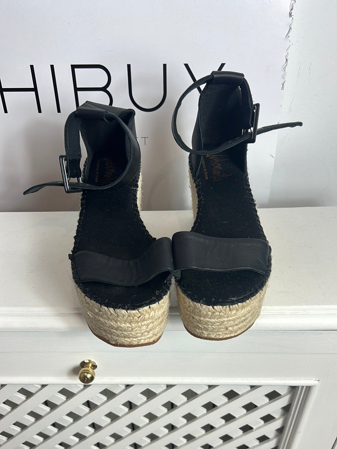 VIDORRETA. Cuñas esparto negras. T 37