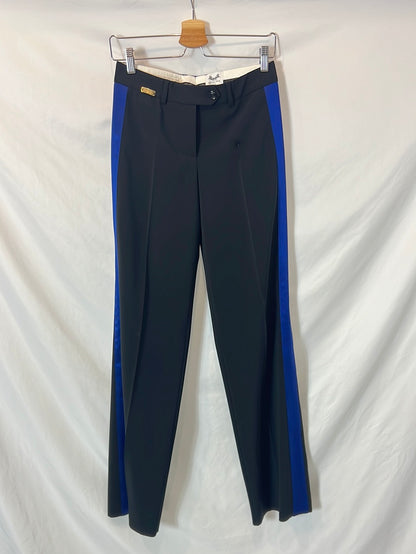 ANTONIO CROCE. Pantalón negros raya lateral T.38