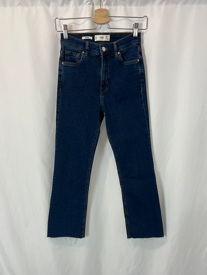 MANGO. Flared denim trousers, size 34
