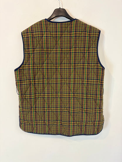 CHLOÉ STORA PARIS. Chaleco acolchado cuadros