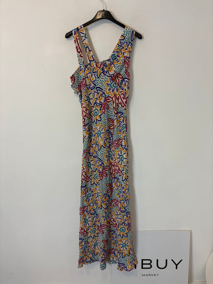 INTROPIA.Vestido largo estampado colores