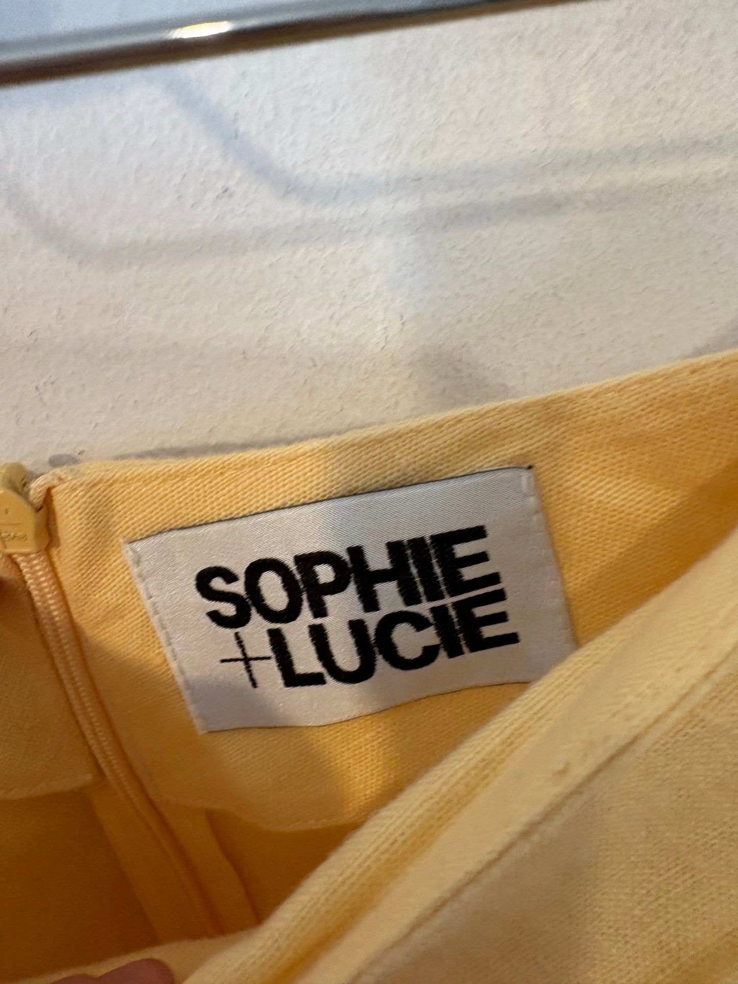 SOPHIE & LUCIE. Falda midi lino