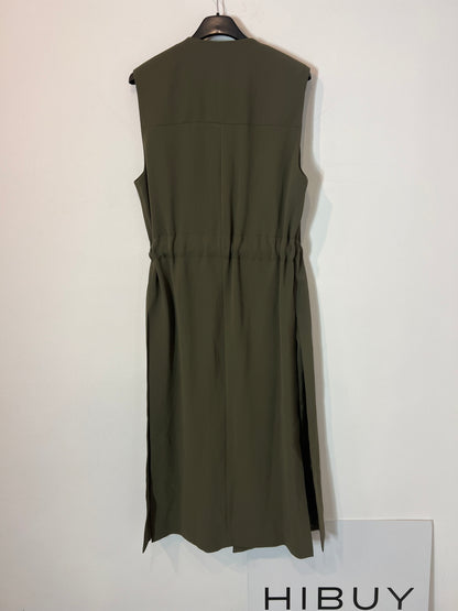 MANGO. Chaleco largo aberturas. T XS/S