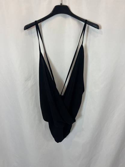 OTRAS. Body negro fluido TU(M)