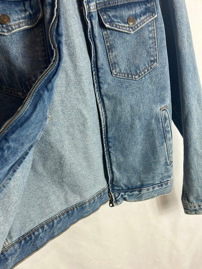 SPRINGFIELD. Zip-up denim jacket. TS