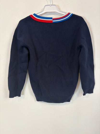 LACOSTE. Jersey algodón cuello pico. T 8 años