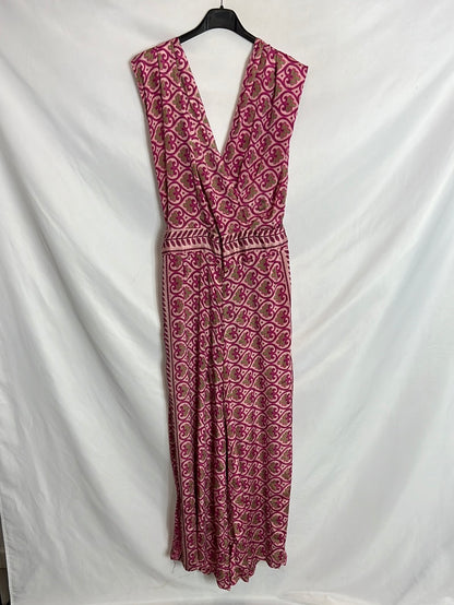 KALAMI. Mono fluido rosa detalle espalda. TU (M)