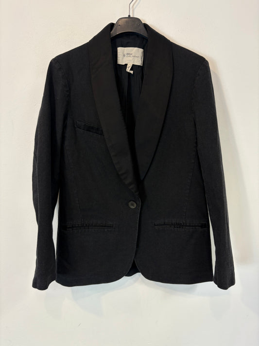 ISABEL MARANT ÉTOILE. Blazer denim detalle solapa