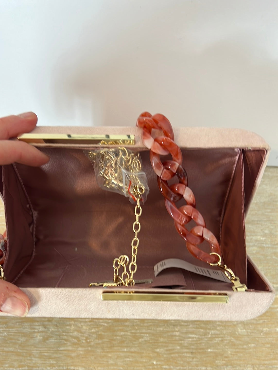 PACO MARTINEZ. Bolso rígido textura doble asa