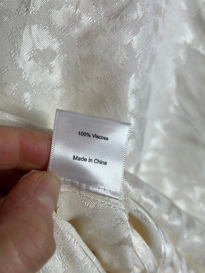 RAT&amp;BOA. Off-white print midi skirt. T XS