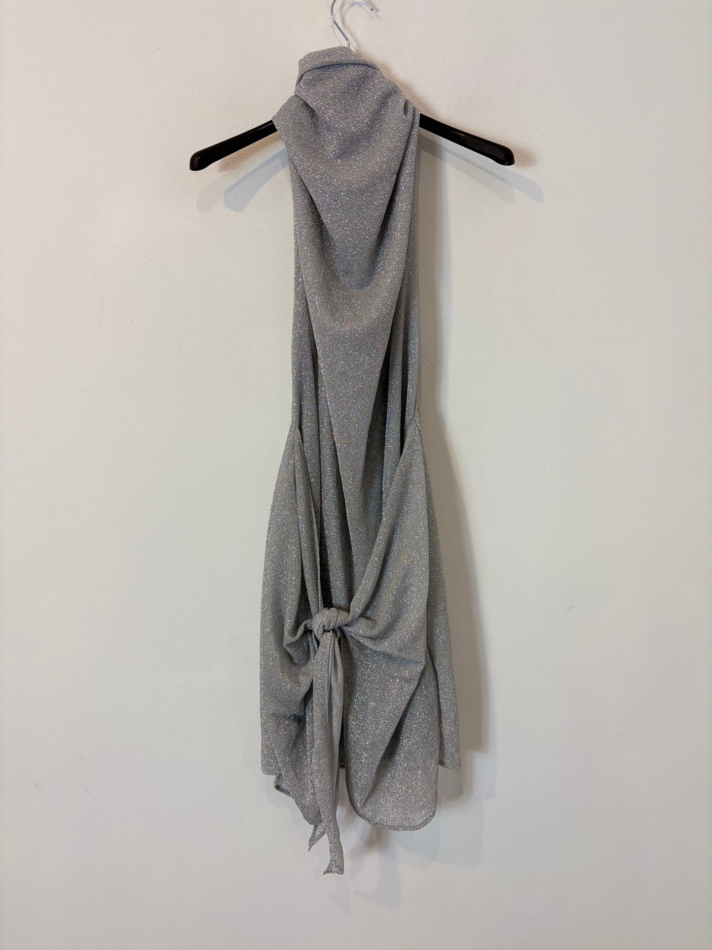 BAOBAB. Vestido corto al cuello purpurina