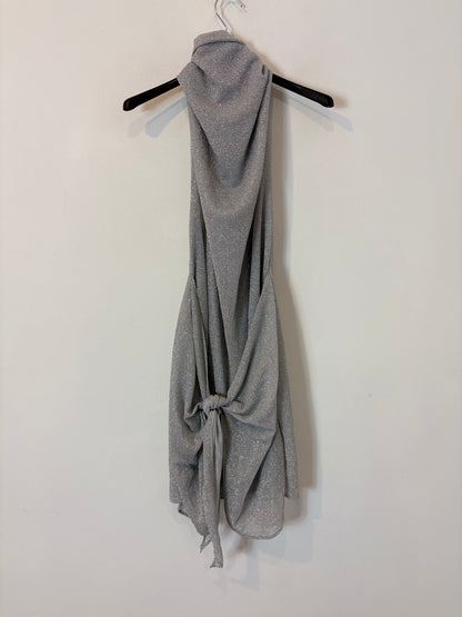 BAOBAB. Vestido corto al cuello purpurina