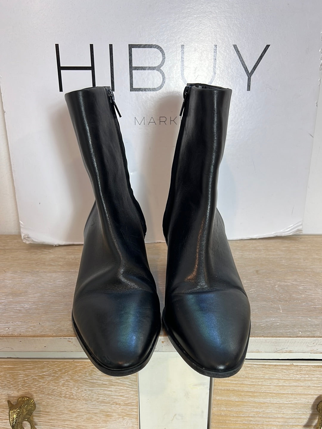 ZARA. Botines negro . T 38