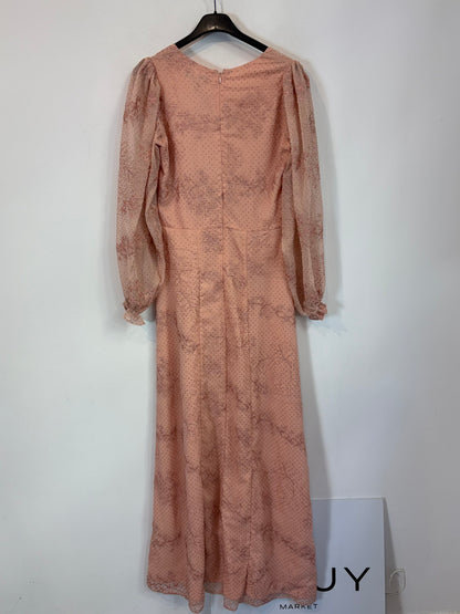 ZARA. Mustard textured back top. TS