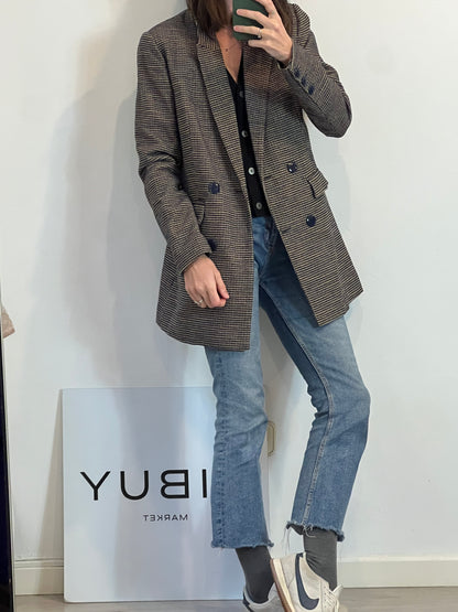 SALSA. Blazer cruzada jaspeada