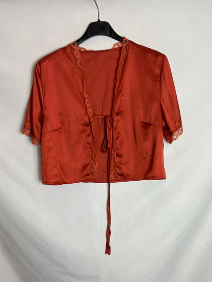 SHEIN. Satin boiler turret. TM