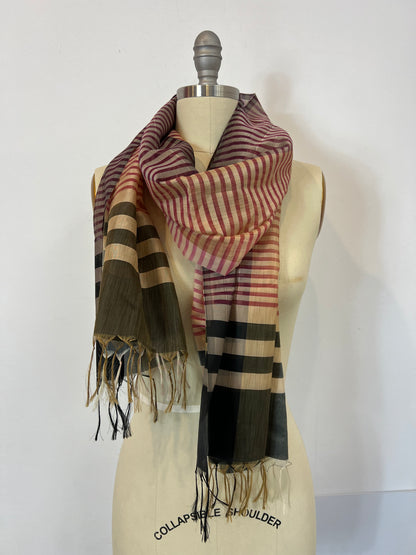 OTRAS. Pañuelo rayas textura