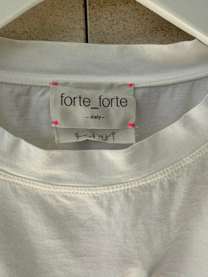 FORTE FORTE. Camiseta algodón perlas