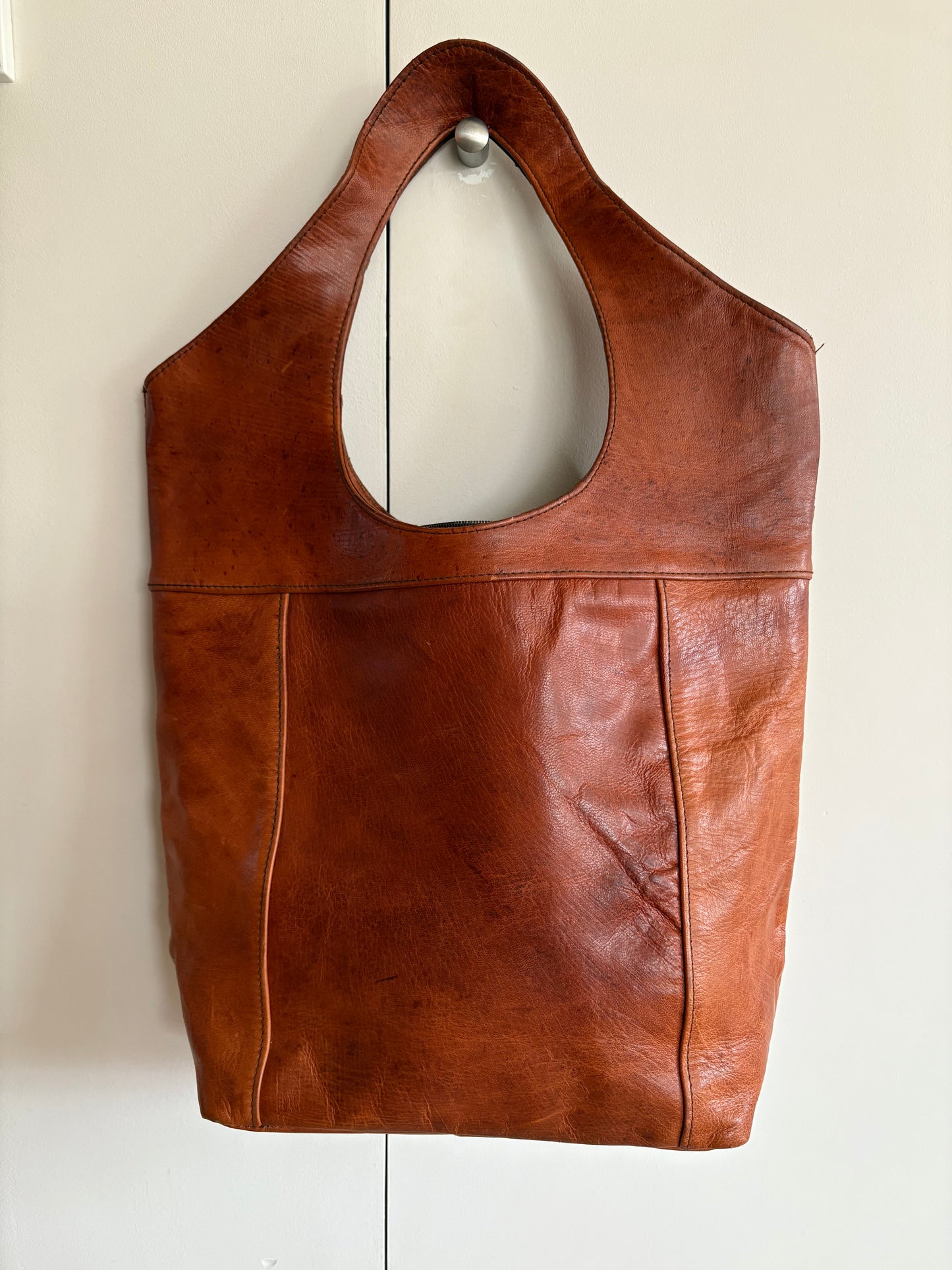 Bolso de hombro piel