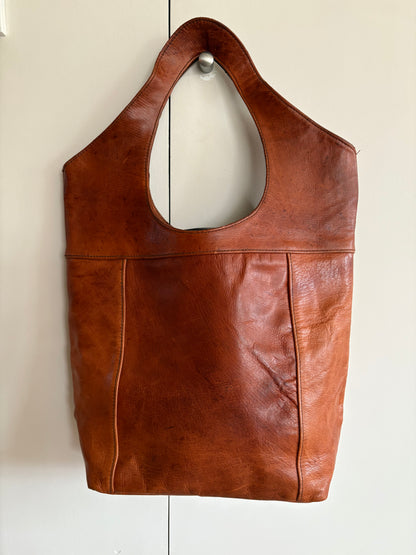 Bolso de hombro piel