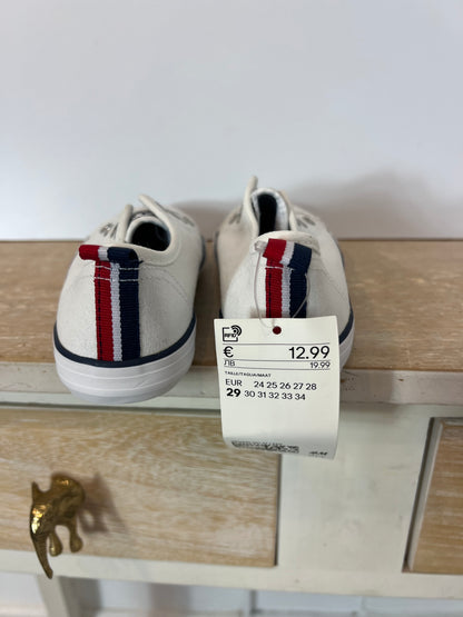 H&MZapatillas lona sin cordones. T 29