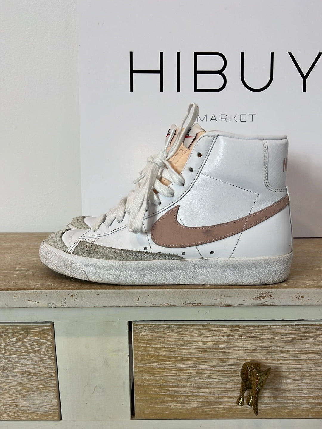 NIKE. High-top sneakers size 39