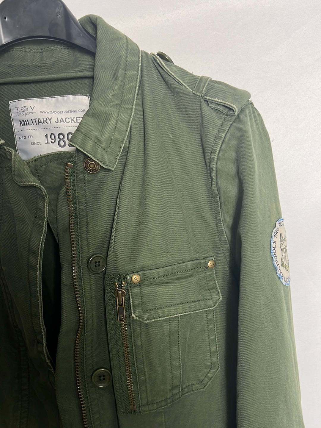 ZADIG&amp;VOLTAIRE. Military style jacket. TM