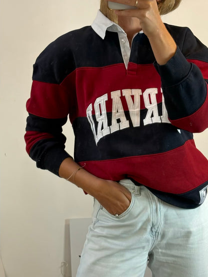 ZARA. Sudadera Harvard logo