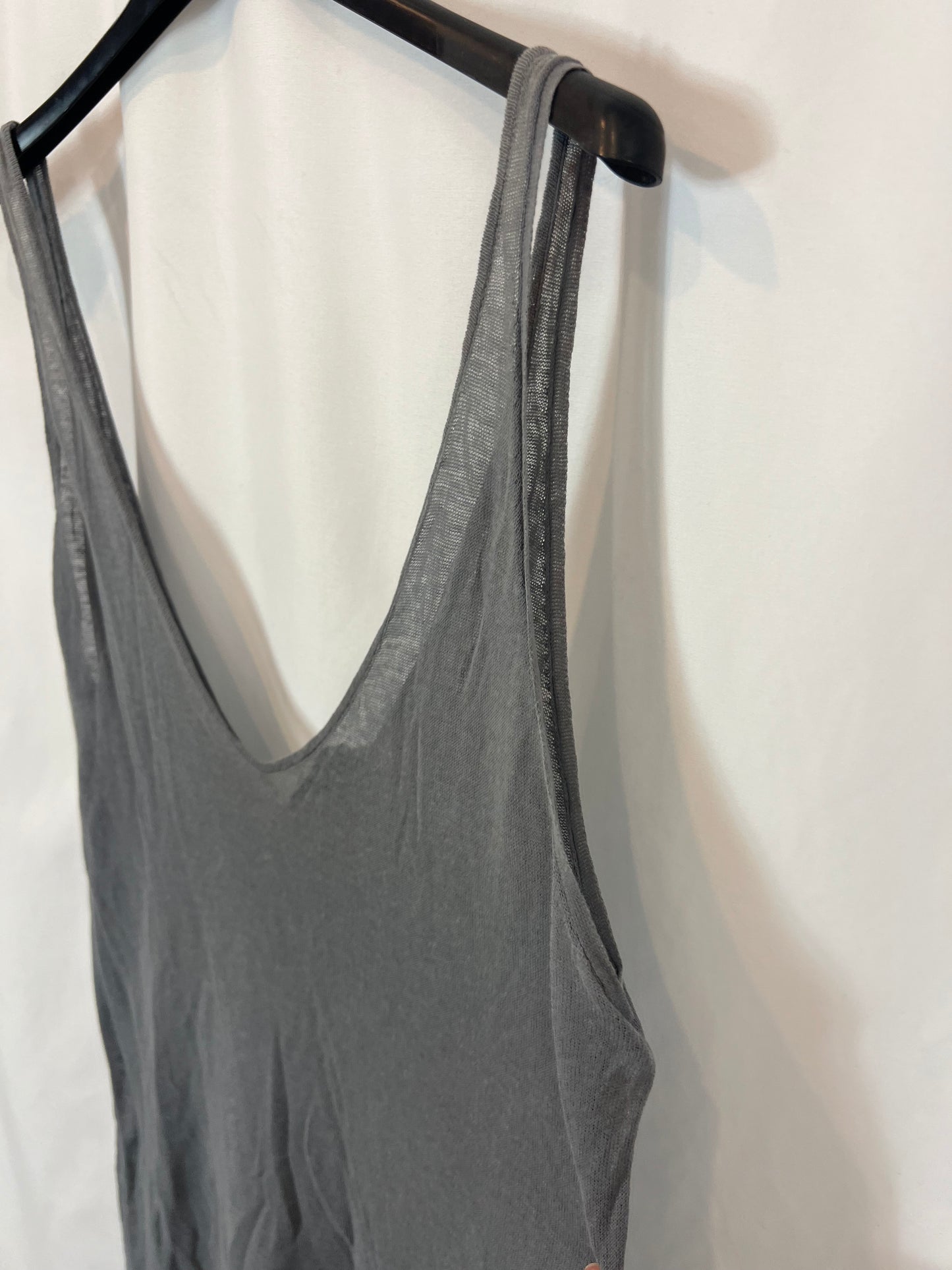 ZARA. Long semi-sheer cotton top. TS