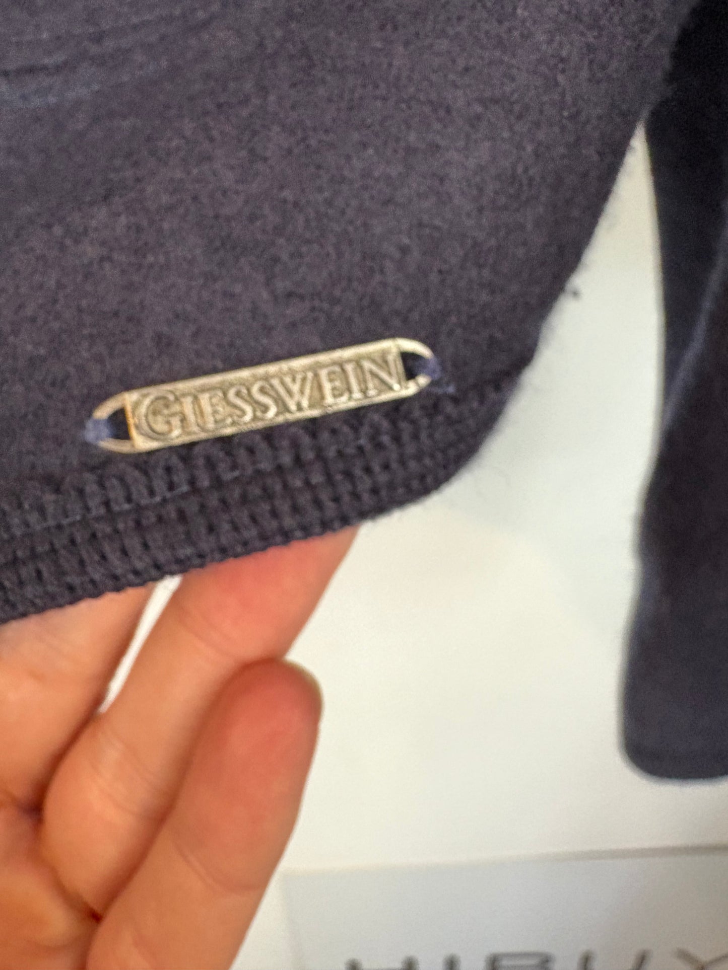 GIESSWEIN. Austriaca azul lana T.40