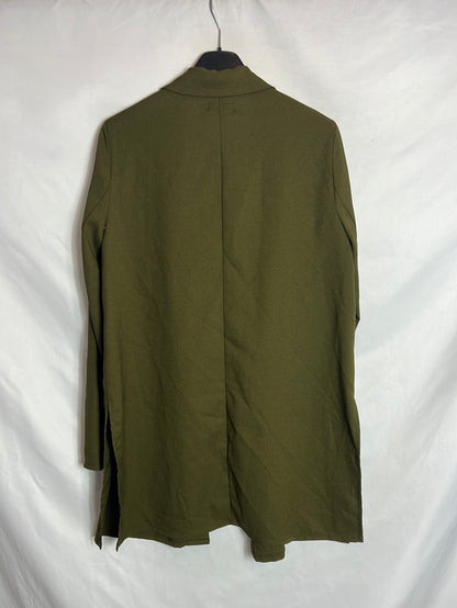 STRADIVARIUS. Blazer verde fina T.s