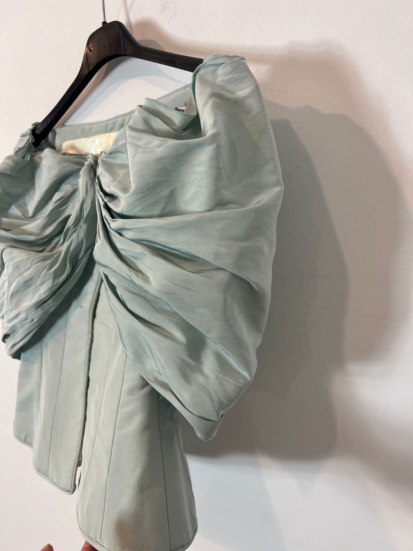 CAPRILE. Light blue corset. T XXS