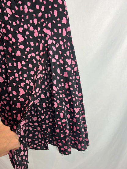 ZARA. Falda midi aperturas . TXS