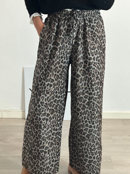 OTRAS. Pantalón fluido animal print T.u(m)