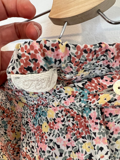 TCN. Pantalón corto seda. T 38