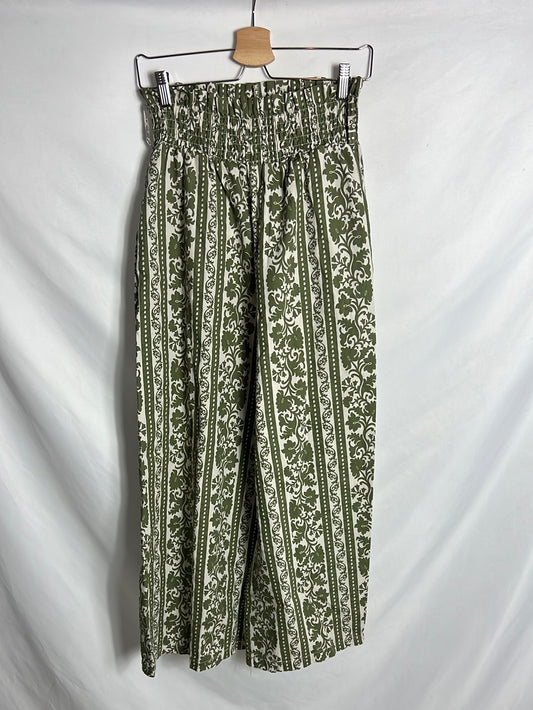 OTHERS. Wide-legged floral trousers Your(s)