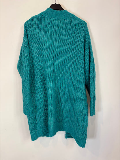 YAS. Green Ts bobbin cardigan