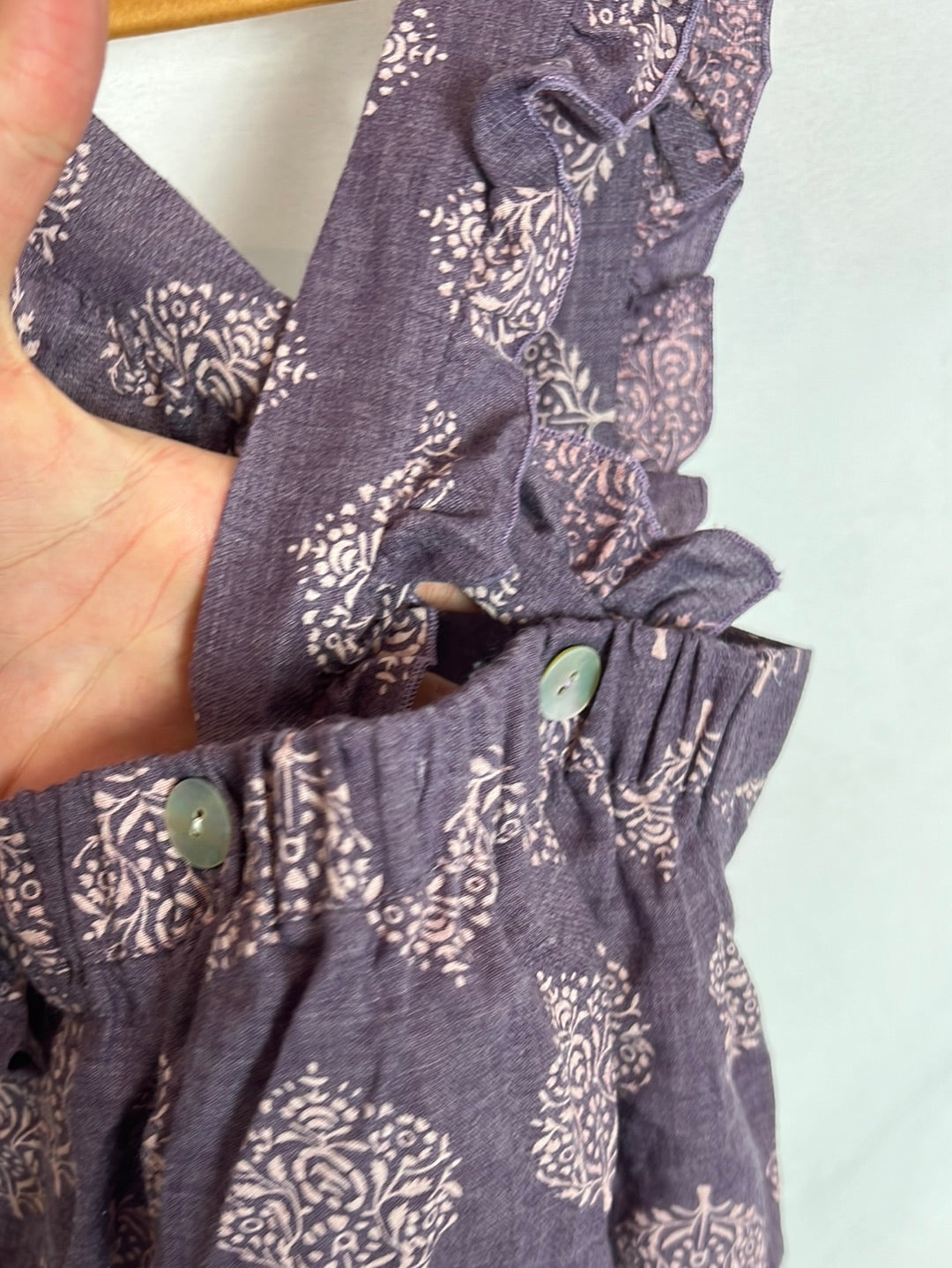 MINÉ. Ranita morada tirantes. T 4 años