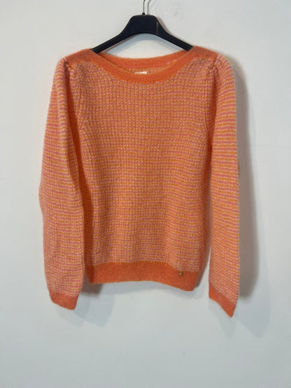 DES PETITE HAUTS. Jersey colores naranja y rosa T.0(xs)
