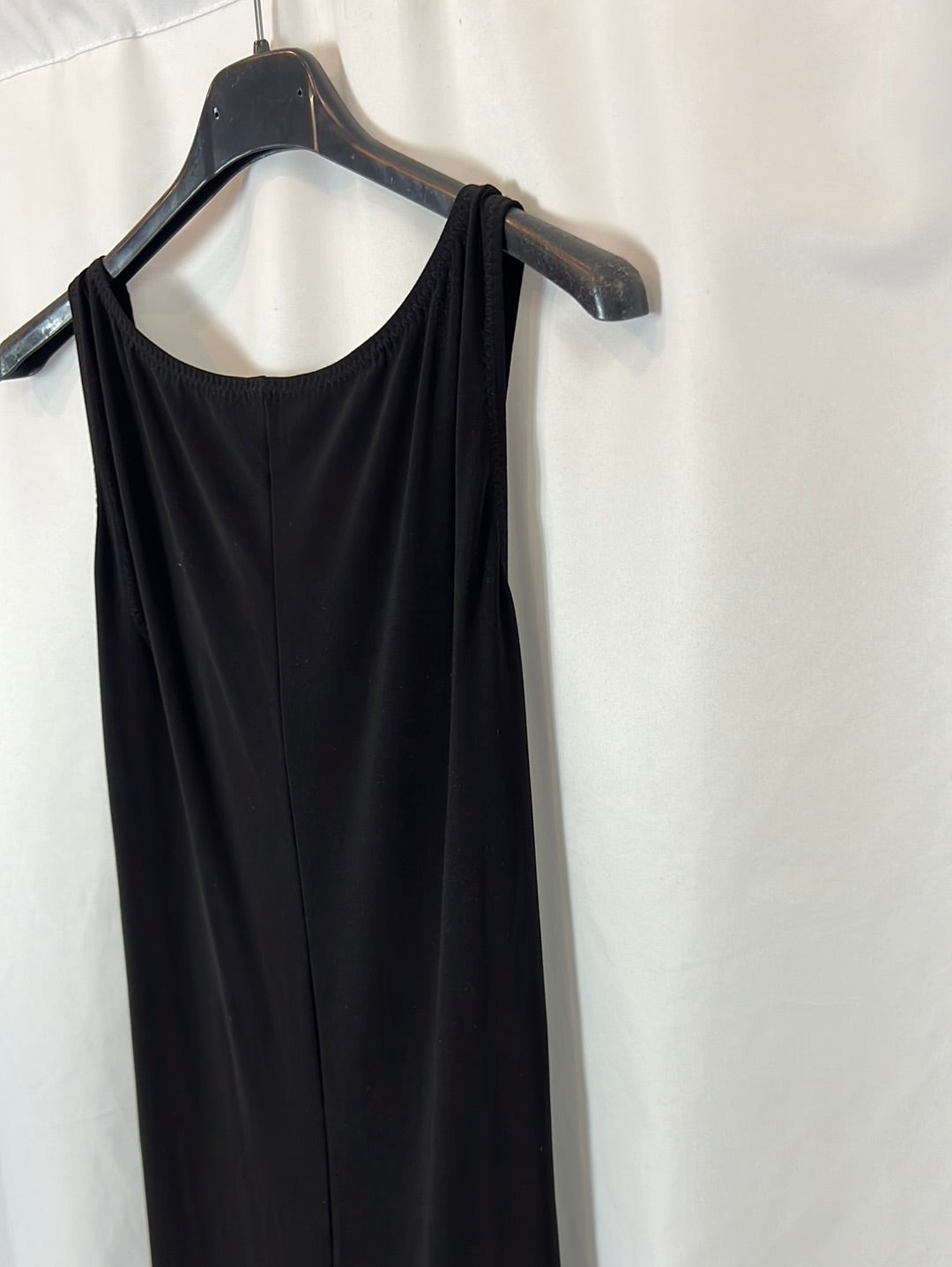 NORMAKAMALI. Black open back Ts jumpsuit
