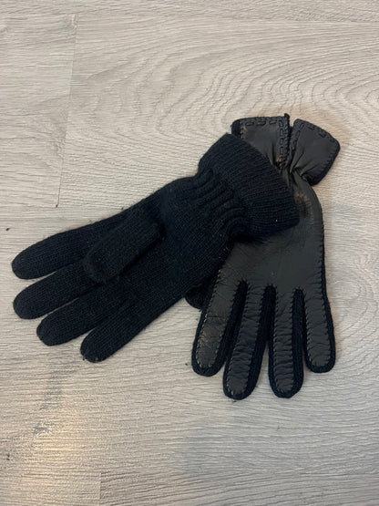 OTRAS. Guantes lana y piel