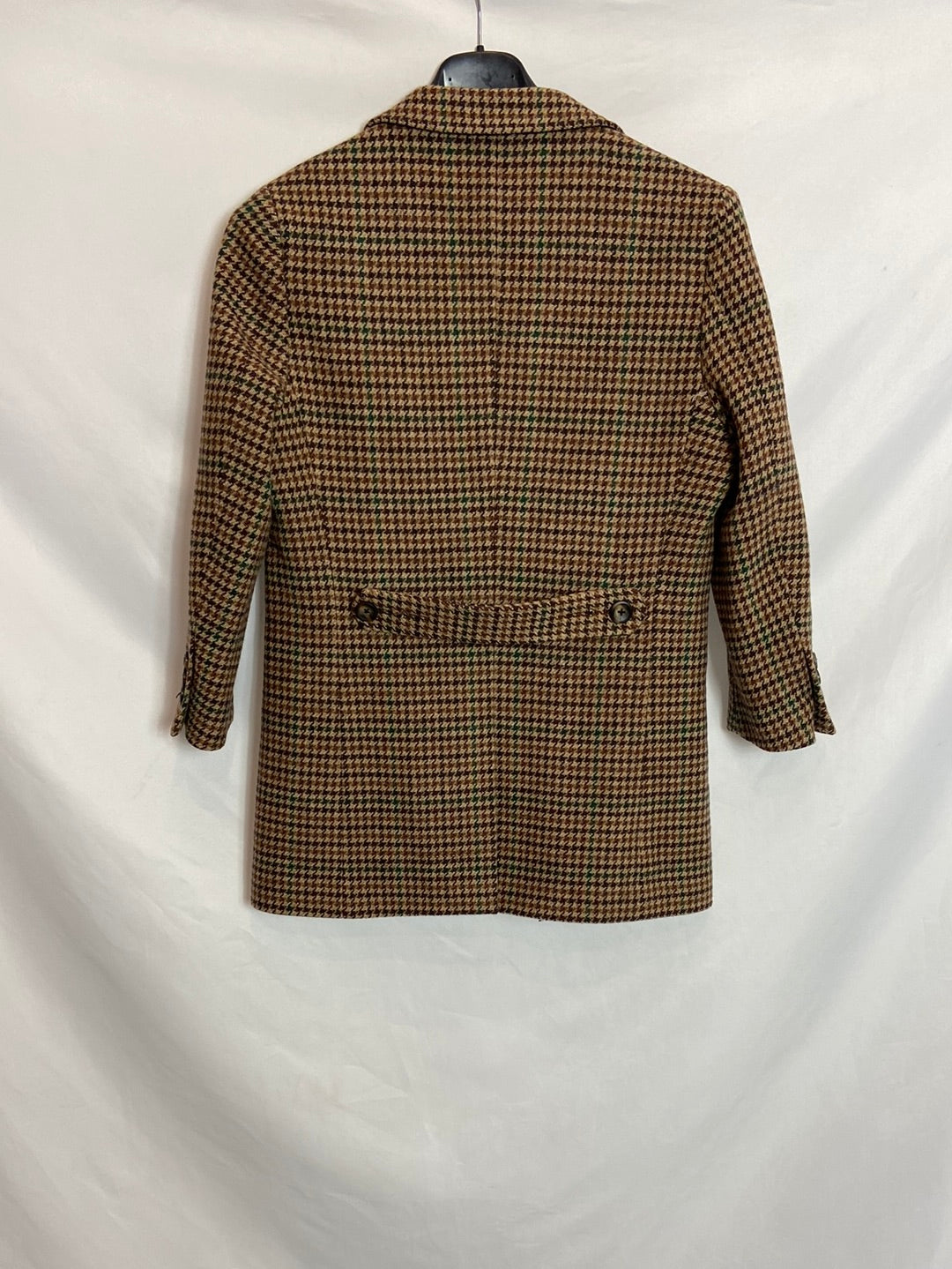 SILBON. Blazer pata de gallo marrón T. 10 años