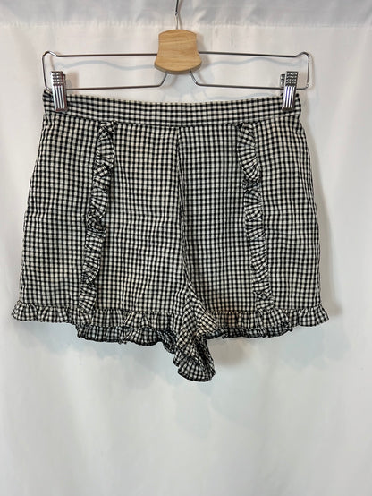 TOPSHOP. Gingham shorts. Size 38