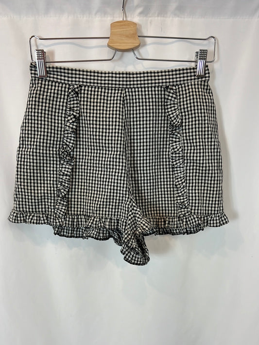 TOPSHOP. Gingham shorts. Size 38